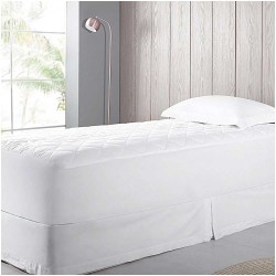 PROTETOR COLCHAO CETIM NUIT II BUD SOLTEIRO 100X200X30 BRANCO
