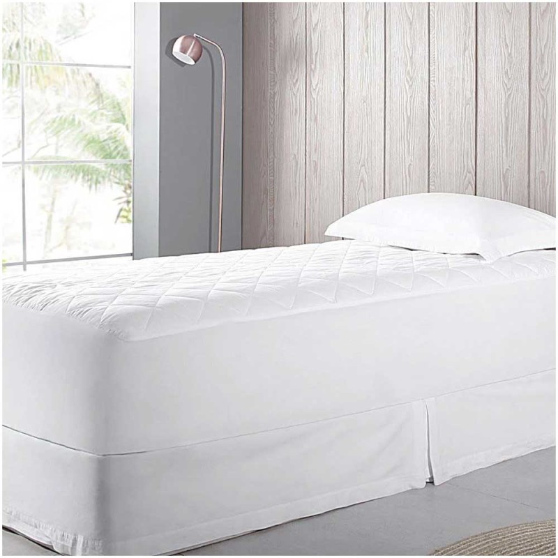 PROTETOR COLCHAO CETIM NUIT II BUD SOLTEIRO 100X200X30 BRANCO