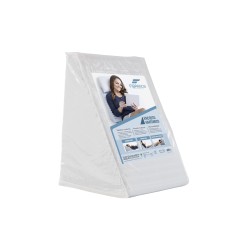 TRAVESSEIRO ENCOSTO ANATOMICO SUAVE CONFORTO 43X33X51 BRANCO 4177