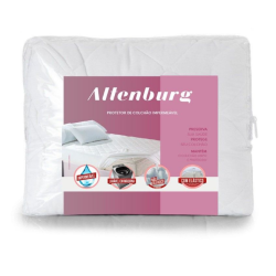 PROTETOR COLCHAO C/ELAST IMP MISTO ALTENBURG 193X203X50 KING BRANCO
