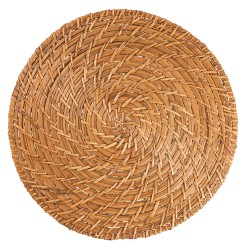 LUGAR AMERICANO RATTAN BEGE 35CM RT8111