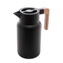 GARRAFA TERMICA PLASTICO ORGANIC 1L LYOR PRETO 1940