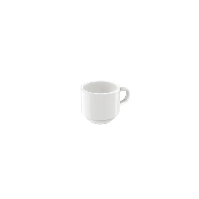 XICARA CAFE HS PORCELANA TRAMONTINA 100ML BRANCO 96900044
