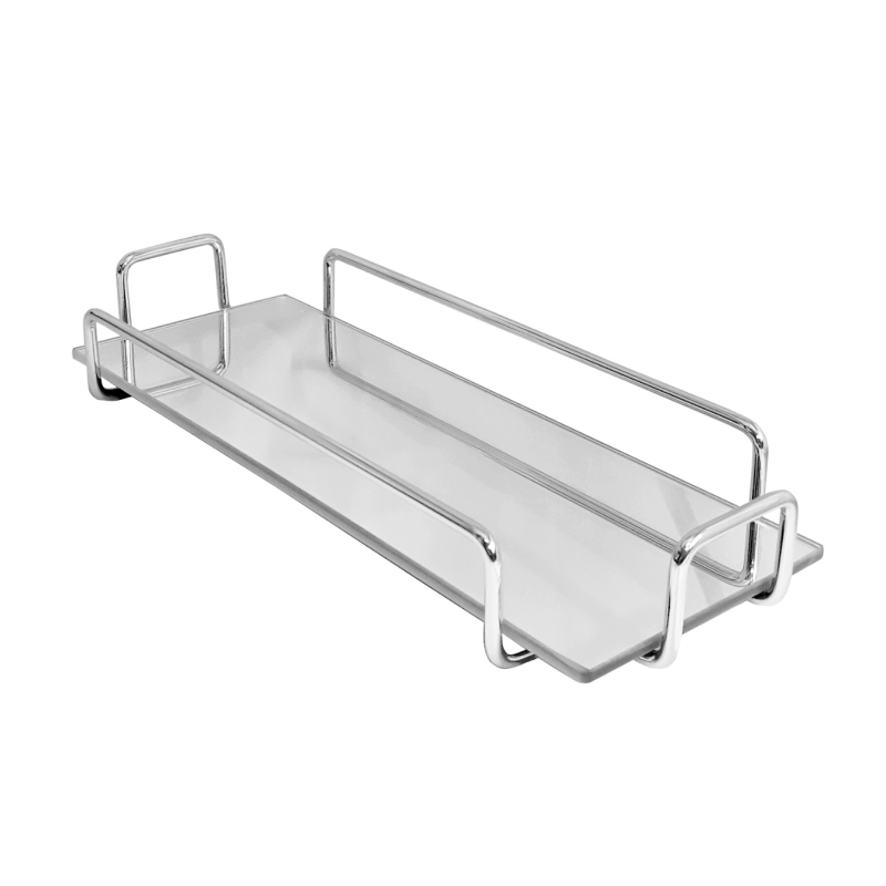 BANDEJA FINESSE M CROMADA 4X11X29CM  *0.384