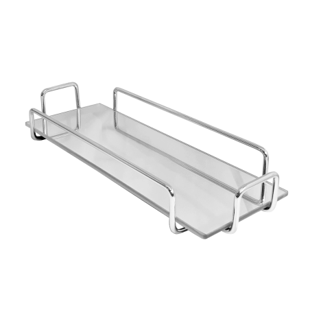 BANDEJA FINESSE M CROMADA 4X11X29CM  *0.384