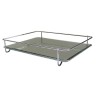 BANDEJA FINELINE CROMADA 4X16X26CM *0.354