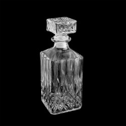 GARRAFA P/WHISKY VIDRO 7248 HAMILTON TRANSPARENTE 700ML