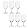 JOGO 6 TACAS AGUA CRISTAL ANNA *58001 BOHEMIA TRANSPARENTE 580ML