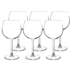 JOGO 6 TACAS P/GIN CRISTAL *56081 GASTRO 19.5CM BOHEMIA TRANSPARENTE 5