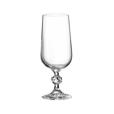 JOGO 6 TACAS CHAMPAGNE CRISTAL CLAUDIA TRANSPARENTE 180ML