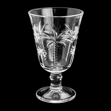 JOGO 7PCS JARRA/TACAS CRISTAL PALM LYOR 7445 1.3L/240ML