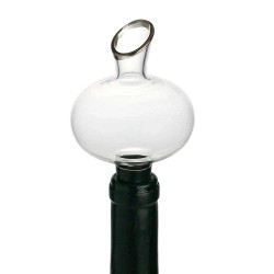BICO AERADOR P/VINHO VIDRO MENDOZA LYOR 7308 7X10.5CM