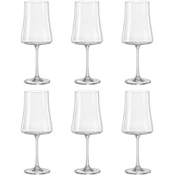 JOGO 6 TACAS AGUA XTRA CRISTAL ECOL BOHEMIA 560ML A24.5CM 58646