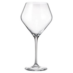 JOGO 6 TACAS P/BORDEAUX LOXIA CRISTAL ECOL *58665 610ML A24CM BOHEMIA