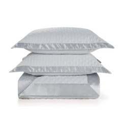 COLCHA TOMMASO PLATINO TRUSSARDI QUEEN