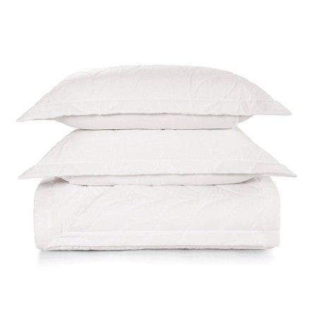 COLCHA GRASSO TRUSSARDI KING 290X250 BRANCO