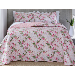 COLCHA PARIS COLOR ART SORTIMENTO 10 CORTTEX QUEEN 240X260 FLORAL 04