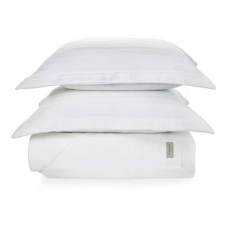 COLCHA  PORTERI TRUSSARDI QUEEN 270X260 BRANCO 3711529