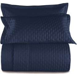 COLCHA FRISSON 3PCS 250X240 ALTENBURG QUEEN AZUL DIAMANTE