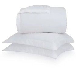 KIT COLCHA DAMASK SQUARE 290X250 BUDDEMEYER KING BRANCO