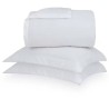 KIT COLCHA DAMASK SQUARE 290X250 BUDDEMEYER KING BRANCO