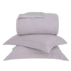 KIT COLCHA DAMASK SQUARE 290X250 BUDDEMEYER KING BEGE