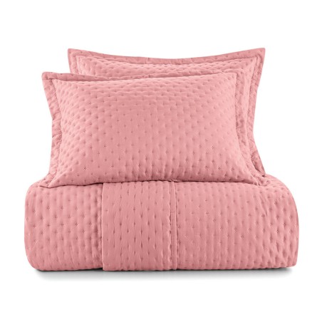 COLCHA FRISSON 3PCS 280X260 ALTENBURG KING ROSA