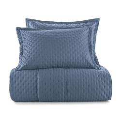 COLCHA FRISSON 3PCS 280X260 ALTENBURG KING AZUL