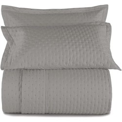 COLCHA FRISSON 3PCS 220X240 ALTENBURG CASAL CINZA