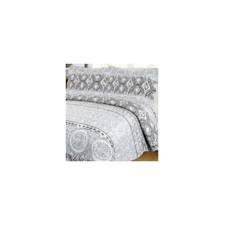 KIT COLCHA BOUTI INFINITY NIAZITEX 240X260 QUEEN DES. 010