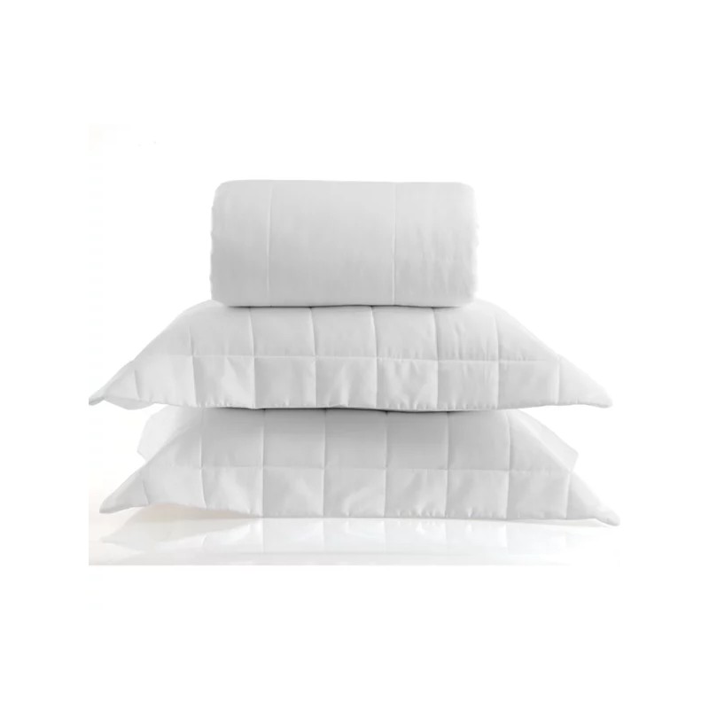 COLCHA SATINEE SQUARE KACYUMARA 240X260 QUEEN BRANCO 007629.0001.U