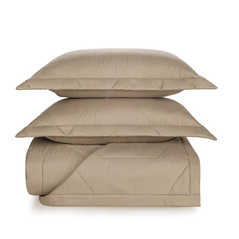COLCHA PALAZZI TRUSSARDI 290X250 KING NOCCIOLA 3777902