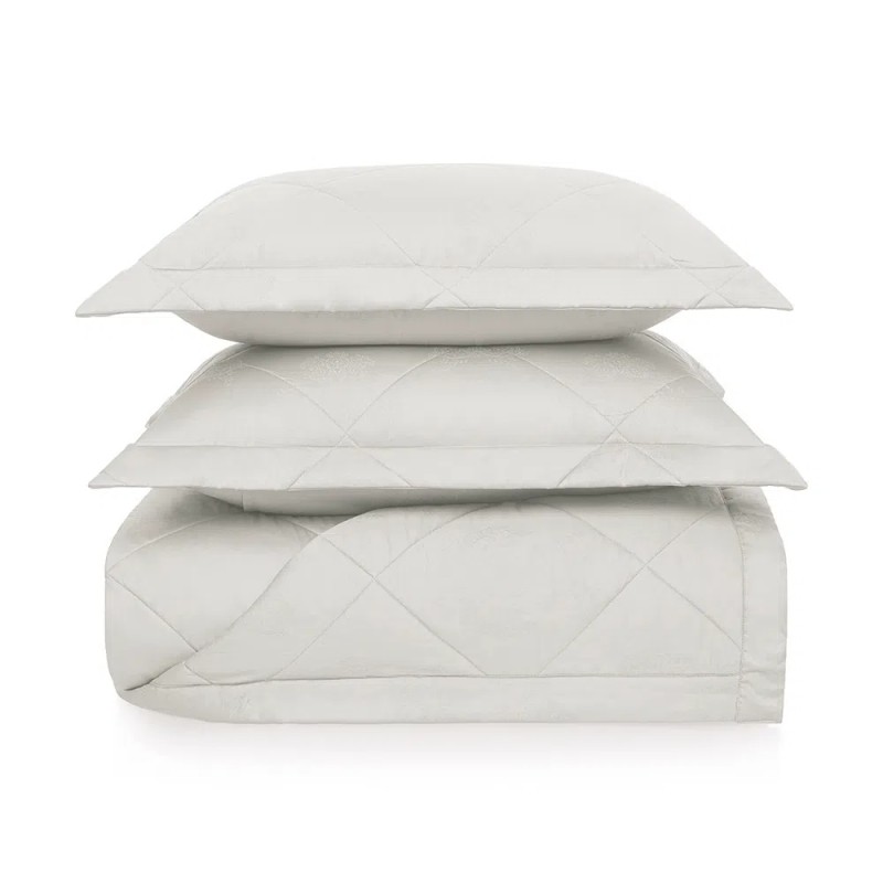 COLCHA REGIO TRUSSARDI 290X270 KING BRANCO 3839690