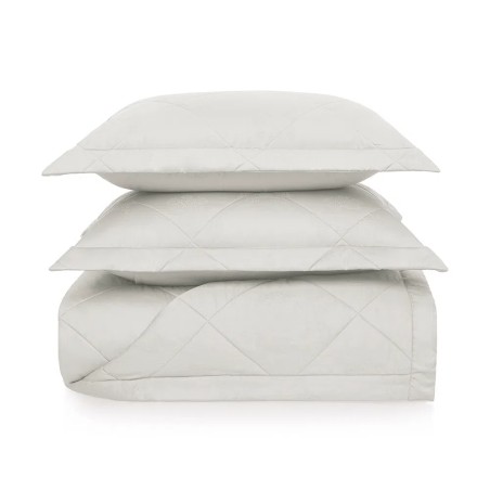 COLCHA REGIO TRUSSARDI 290X270 KING BRANCO 3839690