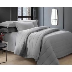 COBRELEITO CHAMBRET FIO TINTO KACYUMARA 240X260 QUEEN SILVER 356184.15