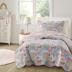 COLCHA INFANTIL SOLTEIRO STUDIO MIX S1 CORTTEX 160X240 PETS 0013