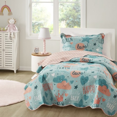 COLCHA INFANTIL SOLTEIRO STUDIO MIX S1 CORTTEX 160X240 CEU 0013