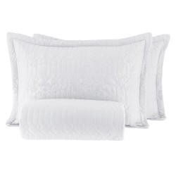 COLCHA KING SIENA ATTUALE CORTTEX S1  260X280 BRANCO 0016
