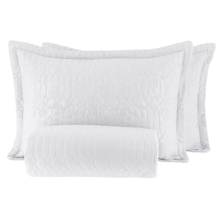 COLCHA KING SIENA ATTUALE CORTTEX S1  260X280 BRANCO 0016