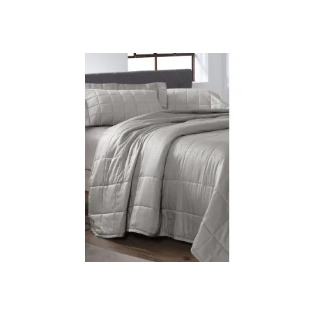 COLCHA SATINEE SQUARE KACYUMARA 240X260 QUEEN OFF WHITE 007629.4399.U