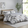 COLCHA KING PARIS COLOR ART S16 CORTTEX 260X280 RISCADO MARROM *0016