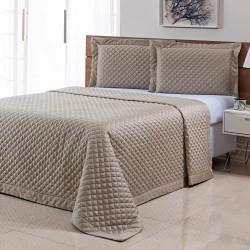 COLCHA QUEEN TORINO 300 FIOS 250X260 BEGE