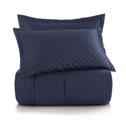 COLCHA CRISTAL 3 PCS 280X260 ALTENBURG KING AZUL DIAMANTE