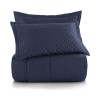 COLCHA CRISTAL 3 PCS 280X260 ALTENBURG KING AZUL DIAMANTE