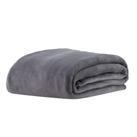 MANTA MICROFIBRA HOME DESIGN LISA 180X220 CORTTEX CASAL GRAFITE *07000