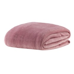 MANTA MICROFIBRA HOME DESIGN LISA 180X220 CORTTEX CASAL ROSA VELHO *07