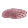 MANTA MICROFIBRA HOME DESIGN LISA 180X220 CORTTEX CASAL ROSA VELHO *07