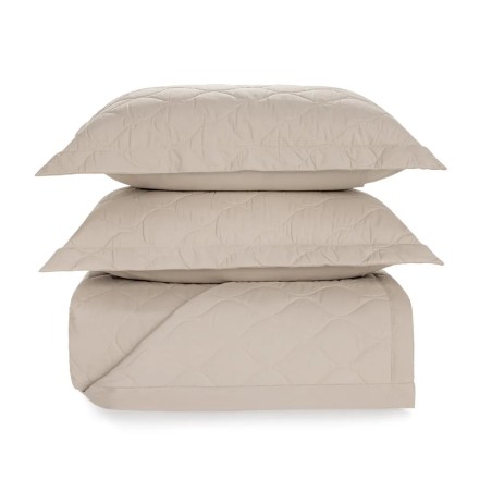 COLCHA CASAL MONTANELLI TRUSSARDI 220X250 AVENA *3930859