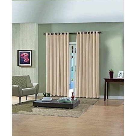 CORTINA PRATIKA LISA CROMO AREIA 420X250