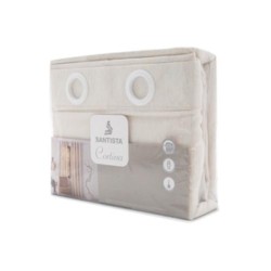 CORTINA  TOLEDO BASIC SANTISTA NATURAL 400X250